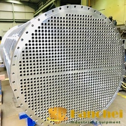 30M2 Stainless steel pressured tube and shell heat exchanger