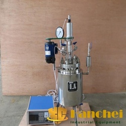 Hastelloy jacketed reaction vessel