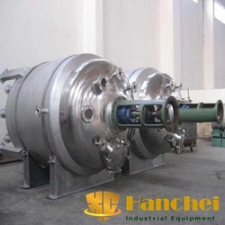 High pressure stainless steel autoclave with agitator