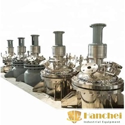 Stainless steel reaction vessel