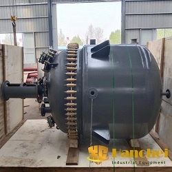 3ton glass lined enamel reaction vessel
