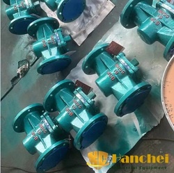 PFA PTFE Lined plug valves acid resistance