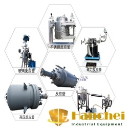 Nickel alkali resistance reactor and mixing tank vessel